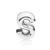 Silver Charms Beads A-Z Letters Virgo Aries Fit Pan Bracelets Necklaces Jewelry For Women - Image 26