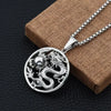 Vintage Gothic Snake Coiled Demon Skull Pendant Necklace for Men Boys Rock Party Halloween Jewelry Gift - Image 28