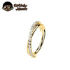 Titanium Hinged Segment Ring Cartilage Hoops Double Row Helix Piercing Jewellery Conch Ring Septum Ring Tragus Daith Earring - Image 8