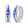 Women's Silver Snowflake Christmas Sparkling Zircon Winter Earrings Fit For Engagement Parties Jewelry - Image 9