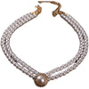 Women Elegant Pearl Double Layers Necklace Earrings Vintage Classic Chains For Lady Party Wedding Retro Jewelry Choker - Image 5