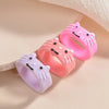 Korean Colorful Transparent Resin Acrylic Rings Set for Women Geometric Thin Round Ring Wedding Jewelry - Image 15