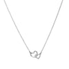 Simple Silver Color Love Heart Pendant Necklace Charm Chain Collares Chokers for Women Jewelry Accessories - Image 7