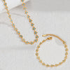 Colorful Artificial Crystal Jewelry Set with Flower Heart and Sun Motifs - Image 11