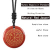 Crystal Mysterious Viking Compass Symbol Pendant Guardian Style Men's and Women's Jewelry Necklaces - Image 16
