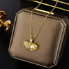 Light Zircon Crystal Stainless Steel Necklaces For Women Korean Sweet Sexy Female Clavicle Chain Jewelry - Image 14