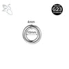 ZS 1PC Titanium Hoop Earring for Women Silver Plated Circle Earring Large Gauge Seputm Nose Ring 2/4/6/8/10/12G Punk Earring - Image 10
