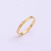 Waterpoof Stainless Steel Sunlight Stackable Ring for Women Jewelry Gift - Image 5