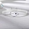 Yin Yang Braided Rope Bracelet Set of 2 for Couples Adjustable - Image 5