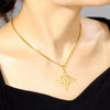 Vintage Witch Knot Pendant Necklace Celtic Women's Witch Protection Talisman Stainless Steel Simple Jewelry - Image 11
