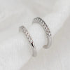 Silver Color Zircon Ear Cuff Earring for Woman No Piercing Ear Wrap C shape Clip Earring Summer Jewelry Stack - Image 5