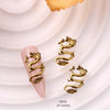 Tszs 10pcs/lot 3D Alloy Silver Gold Chinese Dragon Nail Decorations Year Chinese Dragon Nail Art Charms - Image 11