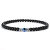 Classic Beaded Bracelet Men Apparel Accessories Evil Eyes 4mm Howlite Tiger Eyes Stone Wrap Braslet - Image 11