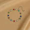 Elegant Crystal Flowers Bracelet For Women Y2K Sweet Moon Cherry Blossom Bow Zircon Bracelets Jewelry Gift - Image 18