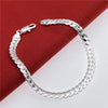 Silver 8/16/18/20/22/24 Inch 6mm Side Chain Necklaces For Woman Men Simple Punk Necklaces Charm Wedding Jewelry - Image 6