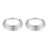 Triple Hoops Nose Ring Septum Hoop Hinged Conch Daith Helix Ring Hoop Rook Tragus Ring Clicker Cartilage Earrings - Image 8