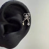 1 Pcs Sliver Dog Bone Claw 316L Stainless Steel Ear Bone Nail Korean Style Cartilage Earrings For Women Jewelry - Image 16