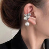 Hiphop Punk Vintage Pearl Zircon Ear Cuffs Non Perforated Ear Clip Earrings Fake Cartilage Earring for Women Selling Jewelry - Image 9