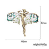 Enamel Angel Brooches for Women Unisex Rhinestone Butterfly Pins Elf Badge Office Party Friend Gifts Jewelry Accessories - Image 18