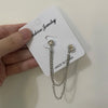 Pearl Rhinestone Men Women Jewelry Pins Brooches Shirt Blouse Tassel Lapel Pins Collar Needle Metal Chain Brooches Accessories - Image 8