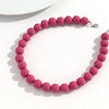 Colorful Acrylic Bead Choker Necklace with Large Round Beads - Image 28