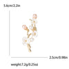 Enamel Plum Blossom Pin for Women Unisex Pearl Branch Brooch Office Party Friend Gifts Jewelry Accessories - Image 11