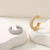Minimalist Gold Color Round Earrings for Women Earcuff Women No Pierced C Shape Geometric Earclip Ear Bone Clip Punk Jewelry - Image 4