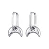Classic Stainless Steel Heart Star Hoop Earrings For Women Punk Hip Hop Gold Silver Color Y2K Jewelry Female Earrings Oorbellen - Image 16