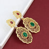 Sunspicems African Drop Earring for Women Gold Color Resin Moroccan Wedding Jewelry Dubai Arabesque Gift - Image 5