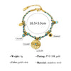 Vintage Stainless Steel Charms Necklaces for Women Boho Pink Blue Rope Chains Bracelets Jewelry Sets - Image 11