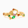 Colorful Adjustable Ring with Heart and Animal Motifs - Image 25