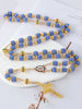 2025New Vintage Catholic 10mm 59 Crystal Rhinestone Beads Cross Necklace - Image 8
