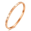 Stainless Steel Bamboo Cuff Bracelets Bangles for Woman Gold Color Wedding Female Jewelry Gifts - Image 14