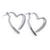 Removable Minimalist Stainless Steel Heart Love Hollow Hoop Earrings Anti Allergic Gold Color Jewelry - Image 7