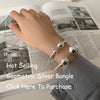 Silver Bracelet Red Persimmon Beaded Elastic Lucky Good For Woman Girl Jewelry Gift - Image 53