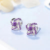 Silver Earrings For Women -silver-jewelry Zirconia Eternal Heart Twist Earrings Oorbellen S - Image 4