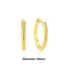 Heart and Hoop Earrings with Cubic Zirconia in Many Styles - Image 41