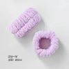 2pcs One Pair Wash Face and Wrist Band Absorb Water Sweat Wiping Bracelet Hairband Moisture Proof Sleeve Wrist Guard - Image 11