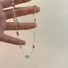 Natural Stone Bead Choker Necklace with Multiple Color Styles - Image 1