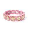 Colorful Crystal Bead Bracelet with Elastic Fit - Image 25