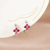 6/8/10mm Stainless Steel Zircon Flower Hoop Earring Small Gold Color Circle Hoops Huggie Piercing Earring Jewelry - Image 39