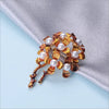 Enamel Flower Brooches for Women Unisex Pearl Plant Pins Banquet Party Backpack Gifts Jewelry Accessories - Image 18