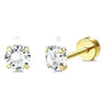 1Pair Flat Back Earrings for Women Steel Earrings Hoop Stud Cartilage Tragus Piercings - Image 30