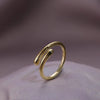 Gold Toe Rings for Women Open Toe Rings Adjustable Hug CZ Toe Ring Summer Beach Foot Jewelry - Image 5
