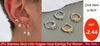 1PC 316L Stainless Steel Mini Zircon Cartilage Piercing Stud Earring For Women Girl Helix Tragus Body Jewelry Statement - Image 36