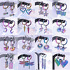 Rainbow Hoop Boucle Oreille Heart Snake Charm Earring Stainless Steel Earrings For Women Men Kpop Accessories Gift - Image 1