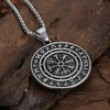 Rune Compass Necklace for Men Vintage Pendant Amulet Party Jewelry Gift - Image 25