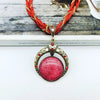 Multilayer Beads Chain Crystal Gem Stone Pendant Necklaces Boho Statement Jewelry - Image 17