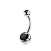 1PC Titanium Crystal Gem Curved Barbell Rings Belly Button Navel Rings Piercings Nombril Ombligo Piercing Charming Jewelry - Image 15