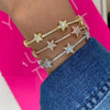 Micro Paved Cubic Zirconia CZ Geometric Star Northstar Charm Tennis Chain Choker Necklace Women Jewelry Gift - Image 5